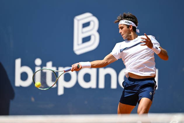 TENNIS - ATP, Tennis Herren Generali Open 2026 KITZBUEHEL,AUSTRIA,22.JUL.26 - TENNIS - ATP World Tour, Generali Open. Image shows Tomas Martin Etcheverry (ARG).  GEPAxpictures xDanielxSchoenherr