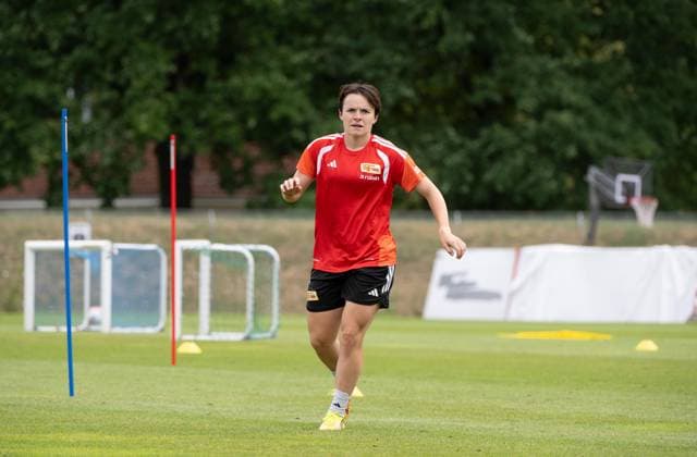Fußball, Frauen, Saison 2026 2027, Google Pixel Frauen-Bundesliga, 1. FC Union Berlin, Trainingslager in Neuruppin, Tomke Schneider (1. Frauen 1. FC Union), 22.07. 2026, *** Soccer, Women, 2026–2027 Season, Google Pixel Women s Bundesliga, 1. FC Union Berlin, Training Camp in Neuruppin, Tomke Schneider, 1. FC Union Women s Team, July 22, 2026, Copyright: xMatthiasxKochx