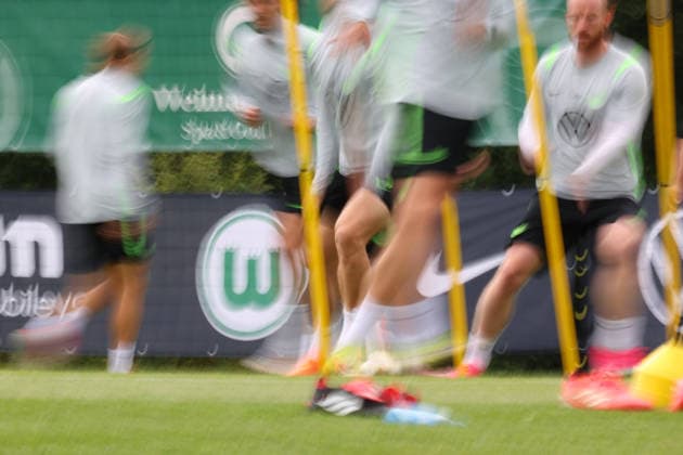 VfL Trainingslager, Weimarer Land Blankenhain, 22.07.2026, Fußball, Herren, Saison 2026 2027, 2. BL, VfL Wolfsburg, Sommer-Trainingslager: Tag 4. Weimarer Land, Thüringen Deutschland *** VfL Training Camp, Weimarer Land Blankenhain, July 22, 2026, Soccer, Men s, 2026–2027 Season, 2nd Bundesliga, VfL Wolfsburg, Summer Training Camp Day 4, Weimarer Land, Thuringia, Germany