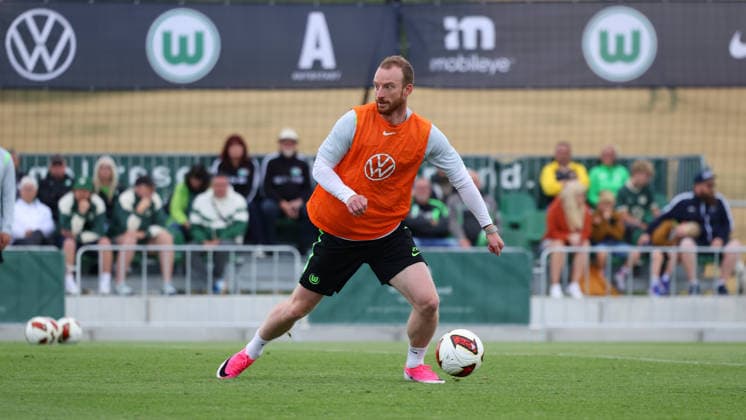 VfL Trainingslager, Weimarer Land Blankenhain, 22.07.2026, Fußball, Herren, Saison 2026 2027, 2. BL, VfL Wolfsburg, Sommer-Trainingslager: Tag 4., Maximilian Arnold (VfL Wolfsburg) Weimarer Land, Thüringen Deutschland *** VfL Training Camp, Weimarer Land Blankenhain, July 22, 2026, Soccer, Men s, 2026–2027 Season, 2nd Bundesliga, VfL Wolfsburg, Summer Training Camp Day 4, Maximilian Arnold, VfL Wolfsburg, Weimarer Land, Thuringia, Germany
