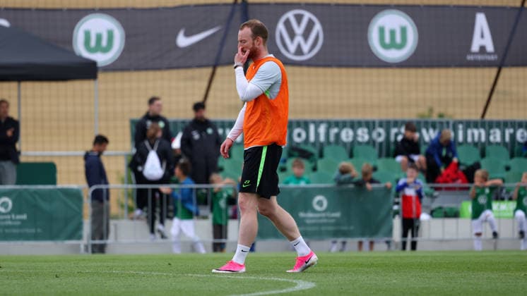 VfL Trainingslager, Weimarer Land Blankenhain, 22.07.2026, Fußball, Herren, Saison 2026 2027, 2. BL, VfL Wolfsburg, Sommer-Trainingslager: Tag 4., Maximilian Arnold (VfL Wolfsburg) Weimarer Land, Thüringen Deutschland *** VfL Training Camp, Weimarer Land Blankenhain, July 22, 2026, Soccer, Men s, 2026–2027 Season, 2nd Bundesliga, VfL Wolfsburg, Summer Training Camp Day 4, Maximilian Arnold, VfL Wolfsburg, Weimarer Land, Thuringia, Germany