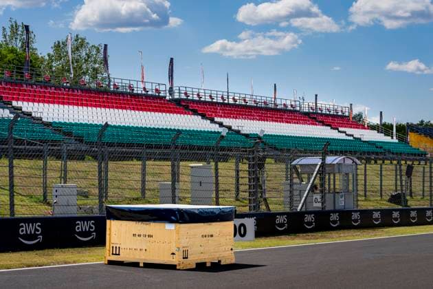 BUDAPEST - The grandstands during the Formula 1 Hungary at the Hungaroring circuit on July 22, 2026 in Budapest, Hungary. (Photo by DeFodi Images) - *** BUDAPEST The grandstands during the Formula 1 Hungarian Grand Prix at the Hungaroring circuit on July 22, 2026, in Budapest, Hungary. Photo by DeFodi Images