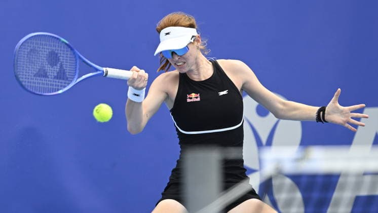 Maya Joint of Australia playes against Tereza Valentova of Czech Republic during their match within the women s WTA, Tennis Damen 250 Livesport Prague Open 2026 tennis tournament in Prague, Czech Republic, on July 22, 2026. (CTKxPhoto MichalxKrumphanzl) CTKPhotoP2026072204962  CTKPhotoP2026072204962