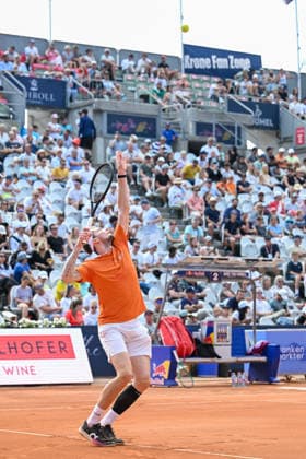TENNIS - ATP, Tennis Herren Generali Open 2026 KITZBUEHEL,AUSTRIA,22.JUL.26 - TENNIS - ATP World Tour, Generali Open. Image shows Alexander Bublik (KAZ).  GEPAxpictures xDanielxSchoenherr