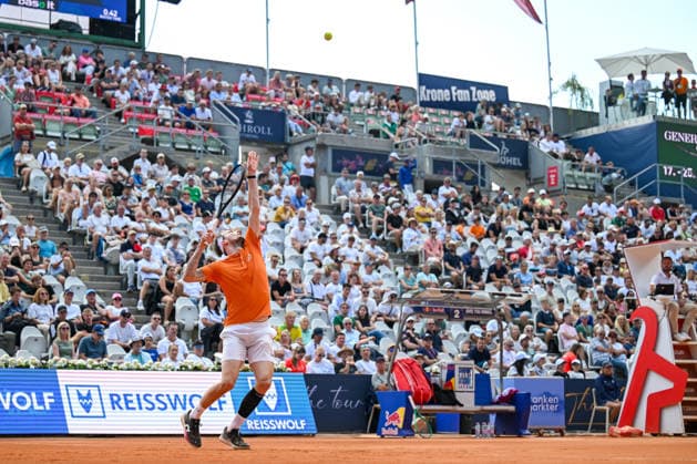 TENNIS - ATP, Tennis Herren Generali Open 2026 KITZBUEHEL,AUSTRIA,22.JUL.26 - TENNIS - ATP World Tour, Generali Open. Image shows Alexander Bublik (KAZ).  GEPAxpictures xDanielxSchoenherr