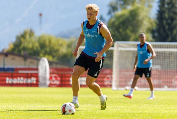 22.07.2026 - Fussball - 2. Fussball-Bundesliga - Saison 2026 2027 - 1. FC Nürnberg FCN Club - Trainingslager Sommer Sommertrainingslager Gais - Bruneck - Südtirol - Zink DaMa - xdaxmax - Piet Scobel (19, 1. FC Nürnberg FCN ) *** July 22, 2026 Soccer 2 Bundesliga 2026–2027 Season 1 FC Nuremberg (FCN) Club Summer Training Camp Summer Training Camp in Gais, Brunico, South Tyrol Zink DaMa xdaxmax Piet Scobel 19, 1 FC Nuremberg FCN