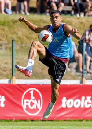 22.07.2026 - Fussball - 2. Fussball-Bundesliga - Saison 2026 2027 - 1. FC Nürnberg FCN Club - Trainingslager Sommer Sommertrainingslager Gais - Bruneck - Südtirol - Zink DaMa - xdaxmax - Ioannis Masouras (21, 1. FC Nürnberg FCN ) *** July 22, 2026 Soccer 2 Bundesliga 2026–2027 Season 1 FC Nuremberg (FCN) Club Summer Training Camp Summer Training Camp in Gais, Brunico, South Tyrol Zink DaMa xdaxmax Ioannis Masouras 21, 1 FC Nuremberg FCN