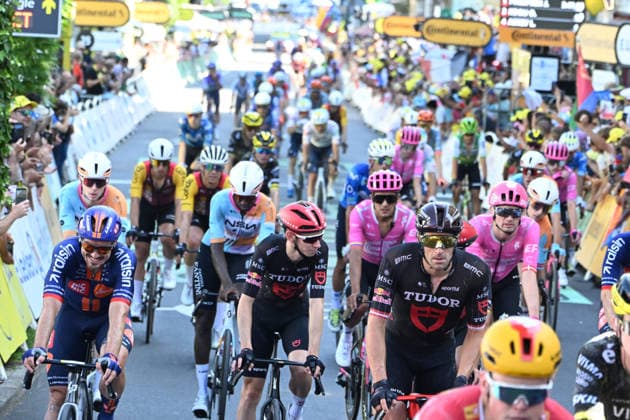 22-07-2026 Tour De France; Tappa 17 Chambery - Voiron; 2026, Tudor; Haller, Marco; Voisard, Yannis; Voiron; 