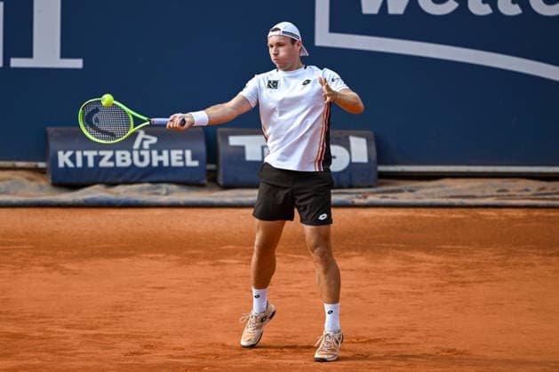 TENNIS - ATP, Tennis Herren Generali Open 2026 KITZBUEHEL,AUSTRIA,22.JUL.26 - TENNIS - ATP World Tour, Generali Open. Image shows Lukas Miedler (AUT).  GEPAxpictures xDanielxSchoenherr