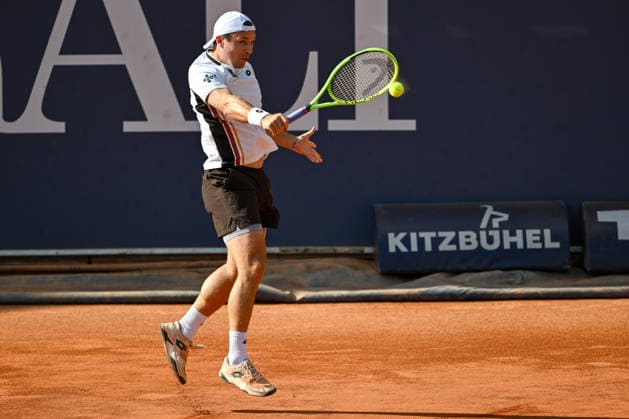 TENNIS - ATP, Tennis Herren Generali Open 2026 KITZBUEHEL,AUSTRIA,22.JUL.26 - TENNIS - ATP World Tour, Generali Open. Image shows Lukas Miedler (AUT).  GEPAxpictures xDanielxSchoenherr