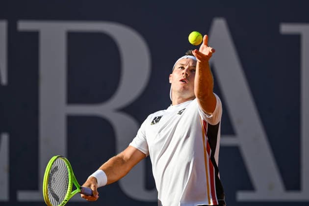 TENNIS - ATP, Tennis Herren Generali Open 2026 KITZBUEHEL,AUSTRIA,22.JUL.26 - TENNIS - ATP World Tour, Generali Open. Image shows Lukas Miedler (AUT).  GEPAxpictures xDanielxSchoenherr