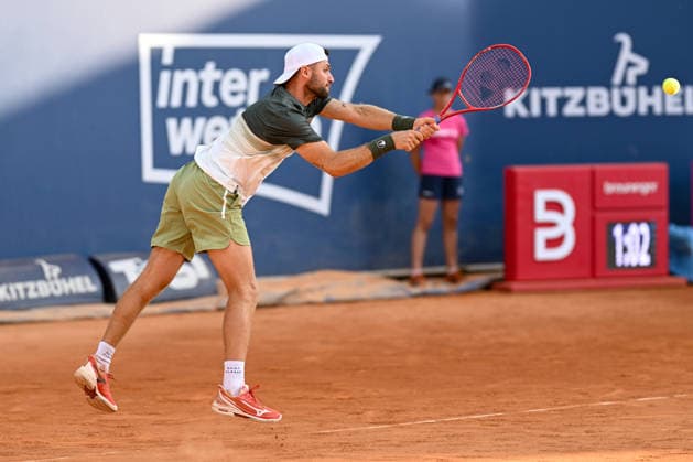TENNIS - ATP, Tennis Herren Generali Open 2026 KITZBUEHEL,AUSTRIA,22.JUL.26 - TENNIS - ATP World Tour, Generali Open. Image shows Patrik Rikl (CZE).  GEPAxpictures xDanielxSchoenherr