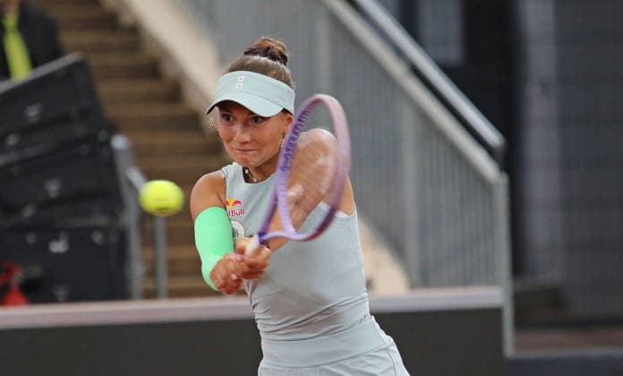 MSC Hamburg Ladies Open WTA, Tennis Damen 250) am Rothenbaum: Julia Stusek (Deutschland) im Achtelfinale. *** MSC Hamburg Ladies Open WTA 250 at Rothenbaum: Julia Stusek of Germany Advances to the Round of 16