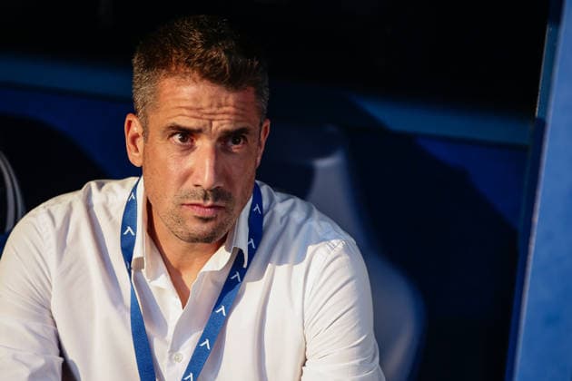 IPA86902556 - Levski head coach Julio Velazquez before the Champions League qualifying match between PFC Levski and SC Universitatea Craiova at Vivacom Arena Georgi Asparuhov in Sofia, Bulgaria, on July 22, 2026  Copyright: xIvanxSxIvanov IPAxSportx xx 86902556