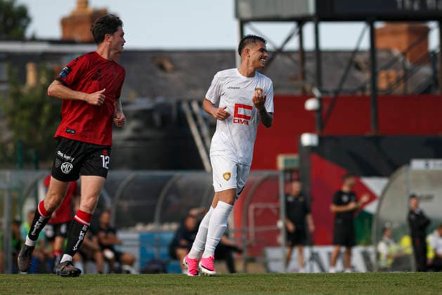 Giovanni seen during UEFA Conference League qualifying game between teams of Bohemians FC and FC Ballkani (Maria Eduarda Lopes Ball Raw Images) Dublin Dalymount Park Ireland Copyright: xMariaxEduardaxLopesx mariaeduarda_bohemians_fcballkani_2627_2-2