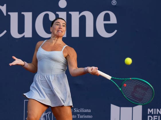 37th WTA, Tennis Damen Palermo Ladies Open 2026 Ekaterina Gorgodze of Georgia plays during the 37th Palermo Ladies Open WTA 125 in Palermo, Italy, on July 22, 2026. Palermo Italy  Copyright: xGabrielexMaricchiolox originalFilename:maricchiolo-37thwtap260722_npOKR.jpg