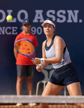 37th WTA, Tennis Damen Palermo Ladies Open 2026 Lola Radivojevic of Serbia plays during the 37th Palermo Ladies Open WTA 125 in Palermo, Italy, on July 22, 2026. Palermo Italy  Copyright: xGabrielexMaricchiolox originalFilename:maricchiolo-37thwtap260722_npZXZ.jpg