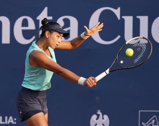 37th WTA, Tennis Damen Palermo Ladies Open 2026 Yasmine Kabbaj of Morocco plays during the 37th Palermo Ladies Open WTA 125 in Palermo, Italy, on July 22, 2026. Palermo Italy  Copyright: xGabrielexMaricchiolox originalFilename:maricchiolo-37thwtap260722_npuCV.jpg