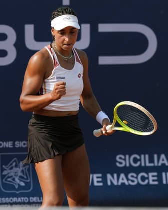37th WTA, Tennis Damen Palermo Ladies Open 2026 Jennifer Ruggeri of Italy plays during the 37th Palermo Ladies Open WTA 125 in Palermo, Italy, on July 22, 2026. Palermo Italy  Copyright: xGabrielexMaricchiolox originalFilename:maricchiolo-37thwtap260722_npuei.jpg