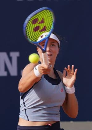 37th WTA, Tennis Damen Palermo Ladies Open 2026 Lola Radivojevic of Serbia plays during the 37th Palermo Ladies Open WTA 125 in Palermo, Italy, on July 22, 2026. Palermo Italy  Copyright: xGabrielexMaricchiolox originalFilename:maricchiolo-37thwtap260722_npv49.jpg