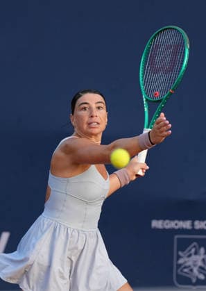 37th WTA, Tennis Damen Palermo Ladies Open 2026 Ekaterina Gorgodze of Georgia plays during the 37th Palermo Ladies Open WTA 125 in Palermo, Italy, on July 22, 2026. Palermo Italy  Copyright: xGabrielexMaricchiolox originalFilename:maricchiolo-37thwtap260722_npakK.jpg