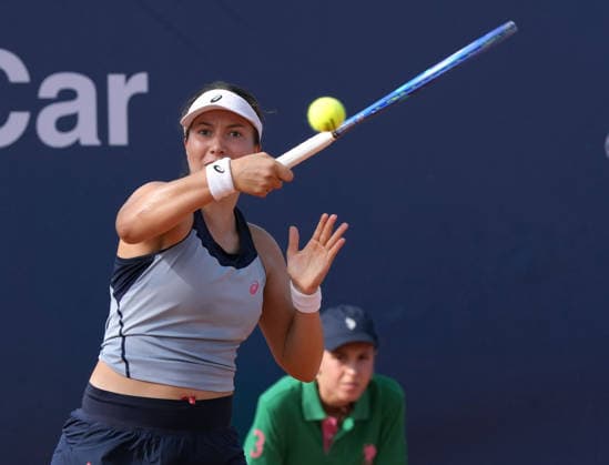 37th WTA, Tennis Damen Palermo Ladies Open 2026 Lola Radivojevic of Serbia plays during the 37th Palermo Ladies Open WTA 125 in Palermo, Italy, on July 22, 2026. Palermo Italy  Copyright: xGabrielexMaricchiolox originalFilename:maricchiolo-37thwtap260722_npDH3.jpg