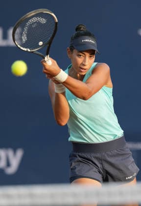 37th WTA, Tennis Damen Palermo Ladies Open 2026 Yasmine Kabbaj of Morocco plays during the 37th Palermo Ladies Open WTA 125 in Palermo, Italy, on July 22, 2026. Palermo Italy  Copyright: xGabrielexMaricchiolox originalFilename:maricchiolo-37thwtap260722_npPBk.jpg