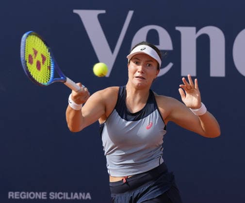 37th WTA, Tennis Damen Palermo Ladies Open 2026 Lola Radivojevic of Serbia plays during the 37th Palermo Ladies Open WTA 125 in Palermo, Italy, on July 22, 2026. Palermo Italy  Copyright: xGabrielexMaricchiolox originalFilename:maricchiolo-37thwtap260722_npUDH.jpg