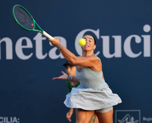 37th WTA, Tennis Damen Palermo Ladies Open 2026 Ekaterina Gorgodze of Georgia plays during the 37th Palermo Ladies Open WTA 125 in Palermo, Italy, on July 22, 2026. Palermo Italy  Copyright: xGabrielexMaricchiolox originalFilename:maricchiolo-37thwtap260722_np0He.jpg