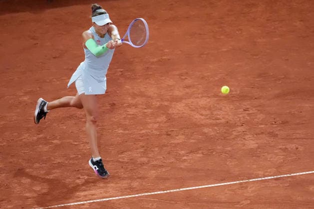 MSC Hamburg Ladies Open - Day 3 Julia Stusek of Germany plays during her Round of 16 match against fifth seed Tamara Korpatsch of Germany at the 2026 MSC Hamburg Ladies Open Women s tennis tournament at Am Rothenbaum in Hamburg, Germany. Hamburg Hamburg Germany  Copyright: xOwenxHammondx originalFilename:hammond-2026msch260722_npYU4.jpg