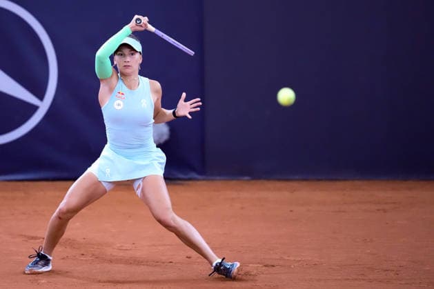MSC Hamburg Ladies Open - Day 3 Julia Stusek of Germany plays during her Round of 16 match against fifth seed Tamara Korpatsch of Germany at the 2026 MSC Hamburg Ladies Open Women s tennis tournament at Am Rothenbaum in Hamburg, Germany. Hamburg Hamburg Germany  Copyright: xOwenxHammondx originalFilename:hammond-2026msch260722_npyzX.jpg