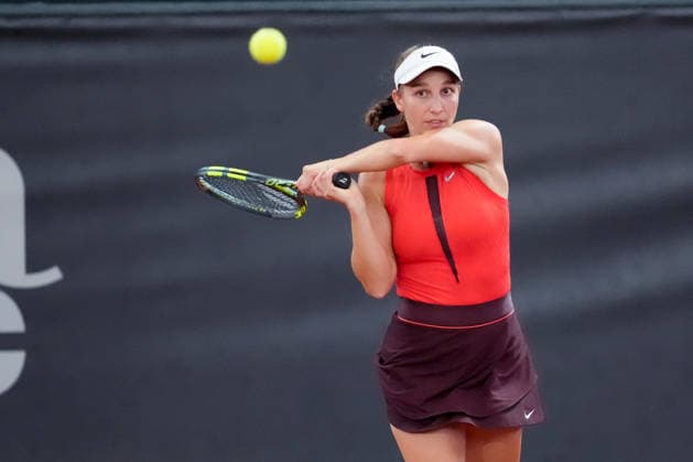 MSC Hamburg Ladies Open - Day 3 Fifth seed Tamara Korpatsch of Germany plays against Julia Stusek of Germany during their round of 16 match at the 2026 MSC Hamburg Ladies Open women s tennis tournament at Am Rothenbaum in Hamburg, Germany. Hamburg Hamburg Germany  Copyright: xOwenxHammondx originalFilename:hammond-2026msch260722_np2OR.jpg