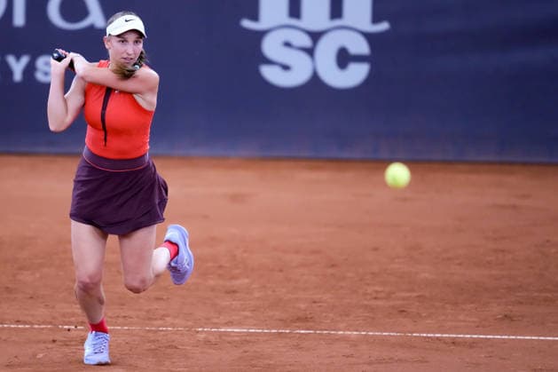 MSC Hamburg Ladies Open - Day 3 Fifth seed Tamara Korpatsch of Germany plays against Julia Stusek of Germany during their round of 16 match at the 2026 MSC Hamburg Ladies Open women s tennis tournament at Am Rothenbaum in Hamburg, Germany. Hamburg Hamburg Germany  Copyright: xOwenxHammondx originalFilename:hammond-2026msch260722_npqSl.jpg
