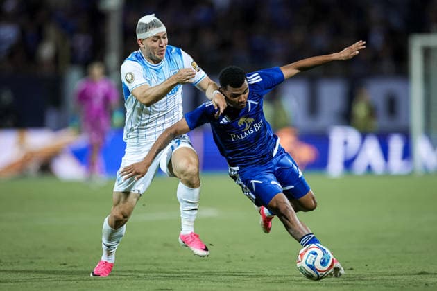 Football - UEFA Champion™s League - Second qualifying round - PFC Levski vs Universitatea Craiova - 22.07.2026 Carlos Mora and Maicon Copyright: xYulianxTodorovx