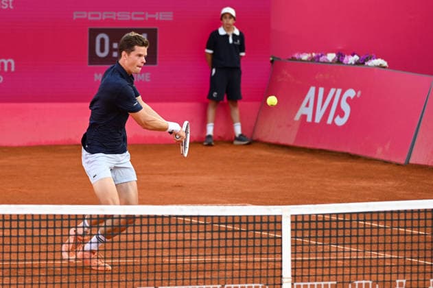 July 22, 2026, Lisbon, Lisbon, Portugal: ALEXANDER BLOCKX in action during the Round of 16 at the Millennium Estoril Open ATP, Tennis Herren tennis tournament at Clube de Tenis do Estoril. Lisbon Portugal - ZUMAr238 20260722_zip_r238_064 Copyright: xRicardoxRochax