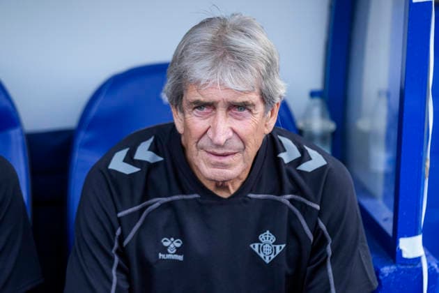 July 22, 2026, Huelva, Huelva, Spain: Manuel Pellegrini, head coach of Real Betis, looks on during the 57th edition of the Colombino Trophy football match played between RC Recreativo de Huelva and Real Betis at Nuevo Colombino stadium on July 22, 2026, in Huelva, Spain. RC Recreativo De Huelva V Real Betis - 57th Edition Of The Colombino Trophy  - ZUMAa181 20260722_zaa_a181_041 Copyright: xJoaquinxCorcherox