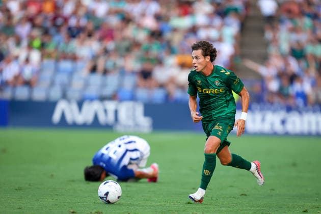 ESP: preseason Real Club Recreativo de Huelva v Real Betis Rodrigo Riquelme of Real Betis during preseason friendly match between Real Club Recreativo de Huelva v Real Betis played at Nuevo Colombino Stadium, Huelva on July 22 2026 in Spain Huelva Spain Soccer *** ESP Preseason: Real Club Recreativo de Huelva vs. Real Betis — Rodrigo Riquelme of Real Betis during a preseason friendly match between Real Club Recreativo de Huelva and Real Betis, played at Nuevo Colombino Stadium in Huelva on July 22, 2026, in Huelva, Spain — Soccer Copyright: xRafaelxRomanx xAgenciaxLOFx