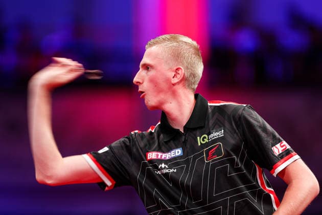 Betfred World Matchplay Wessel Nijman in action during Round Two of the 2026 Betfred World Matchplay at Winter Gardens, Blackpool 22 07 2026 UK Newspapers OUT Copyright: xMaxxTomlinsonx FIL-23648-0010