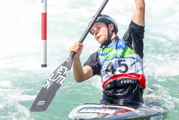 ICF Canoe Slalom World Championships Hanna Danek during ICF Canoe Slalom World Championships in Oklahoma City, USA, on July 22, 2026 Oklahoma City USA  Copyright: xFotoxOlimpikx originalFilename:jastrzebowski-icfcanoe260722_npB3Z.jpg