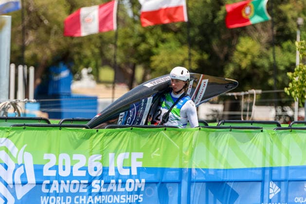 ICF Canoe Slalom World Championships Klaudia Zwolinska during ICF Canoe Slalom World Championships in Oklahoma City, USA, on July 22, 2026 Oklahoma City USA  Copyright: xFotoxOlimpikx originalFilename:jastrzebowski-icfcanoe260722_npGHr.jpg