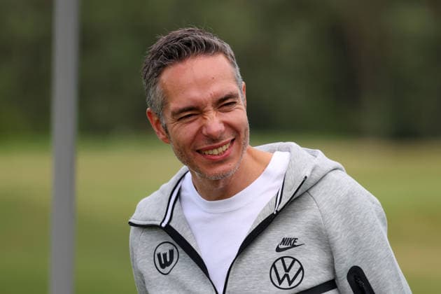 VfL Trainingslager, Weimarer Land Blankenhain, 22.07.2026, Fußball, Herren, Saison 2026 2027, 2. BL, VfL Wolfsburg, Sommer-Trainingslager: Tag 4., Aufsichtsratschef und Präsidiumsmitglied Dr. Sebastian Rudolph (VfL Wolfsburg) Weimarer Land, Thüringen Deutschland *** VfL Training Camp, Weimarer Land Blankenhain, July 22, 2026, Soccer, Men s, 2026–2027 Season, 2. Bundesliga, VfL Wolfsburg, Summer Training Camp Day 4, Supervisory Board Chairman and Executive Committee Member Dr. Sebastian Rudolph, VfL Wolfsburg, Weimarer Land, Thuringia, Germany