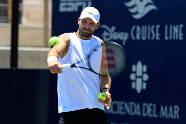 LOS CABOS TENNIS OPEN 2026 LOS CABOS TENNIS OPEN 2026 TRAINING GRIGOR DIMITROV 22072026 LOS CABOS, MEXICO. Action photo of Grigor Dimitrov of Bulgaria, during a training session at the Cabo Sorts Complex, prior to the start of the Los Cabos Tennis Open 2026 in Baja California, Mexico. Foto de accion de Grigor Dimitrov de Bulgaria, durante una sesion de entrenamiento en el Cabo Sports Complex, previa al arranque del Los Cabos Tennis Open 2026 en Baja California, Mexico. PHOTO BY IMAGENSHOP AGENCIA FOTOGRAFICA *** LOS CABOS TENNIS OPEN 2026 LOS CABOS TENNIS OPEN 2026 TRAINING GRIGOR DIMITROV 07 22 2026 LOS CABOS, MEXICO Action photo of Grigor Dimitrov of Bulgaria during a training session at the Cabo Sports Complex prior to the start of the 2026 Los Cabos Tennis Open in Baja California, Mexico Action photo of Grigor Dimitrov of Bulgaria, during a training session at the Cabo Sports Complex, ahead of the start of the Los Cabos Tennis Open 2026 in Baja California, Mexico PHOTO BY IMAGENSHOP PHOTO AGENCY Copyright: xIMAGENSHOPxAGENCIAxFOTOGRAFICAx
