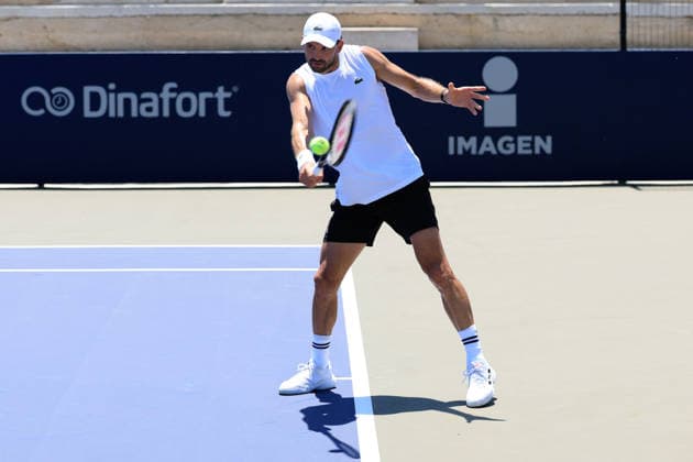 LOS CABOS TENNIS OPEN 2026 LOS CABOS TENNIS OPEN 2026 TRAINING GRIGOR DIMITROV 22072026 LOS CABOS, MEXICO. Action photo of Grigor Dimitrov of Bulgaria, during a training session at the Cabo Sorts Complex, prior to the start of the Los Cabos Tennis Open 2026 in Baja California, Mexico. Foto de accion de Grigor Dimitrov de Bulgaria, durante una sesion de entrenamiento en el Cabo Sports Complex, previa al arranque del Los Cabos Tennis Open 2026 en Baja California, Mexico. PHOTO BY IMAGENSHOP AGENCIA FOTOGRAFICA *** LOS CABOS TENNIS OPEN 2026 LOS CABOS TENNIS OPEN 2026 TRAINING GRIGOR DIMITROV 07 22 2026 LOS CABOS, MEXICO Action photo of Grigor Dimitrov of Bulgaria during a training session at the Cabo Sports Complex prior to the start of the 2026 Los Cabos Tennis Open in Baja California, Mexico Action photo of Grigor Dimitrov of Bulgaria, during a training session at the Cabo Sports Complex, ahead of the start of the Los Cabos Tennis Open 2026 in Baja California, Mexico PHOTO BY IMAGENSHOP PHOTO AGENCY Copyright: xIMAGENSHOPxAGENCIAxFOTOGRAFICAx