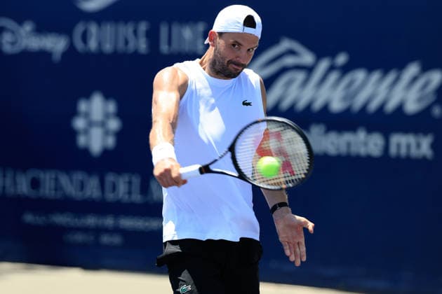 LOS CABOS TENNIS OPEN 2026 LOS CABOS TENNIS OPEN 2026 TRAINING GRIGOR DIMITROV 22072026 LOS CABOS, MEXICO. Action photo of Grigor Dimitrov of Bulgaria, during a training session at the Cabo Sorts Complex, prior to the start of the Los Cabos Tennis Open 2026 in Baja California, Mexico. Foto de accion de Grigor Dimitrov de Bulgaria, durante una sesion de entrenamiento en el Cabo Sports Complex, previa al arranque del Los Cabos Tennis Open 2026 en Baja California, Mexico. PHOTO BY IMAGENSHOP AGENCIA FOTOGRAFICA *** LOS CABOS TENNIS OPEN 2026 LOS CABOS TENNIS OPEN 2026 TRAINING GRIGOR DIMITROV 07 22 2026 LOS CABOS, MEXICO Action photo of Grigor Dimitrov of Bulgaria during a training session at the Cabo Sports Complex prior to the start of the 2026 Los Cabos Tennis Open in Baja California, Mexico Action photo of Grigor Dimitrov of Bulgaria, during a training session at the Cabo Sports Complex, ahead of the start of the Los Cabos Tennis Open 2026 in Baja California, Mexico PHOTO BY IMAGENSHOP PHOTO AGENCY Copyright: xIMAGENSHOPxAGENCIAxFOTOGRAFICAx