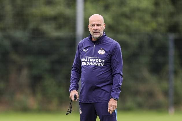 MARIENFELD , 23-07-2026 , trainingsfield Hotel-Residence Klosterpforte , season 2026 2027 , Dutch pre-season football , training PSV , picture shows PSV trainer coach Peter Bosz PSV training camp 23-07-2026  x205161494x Copyright: