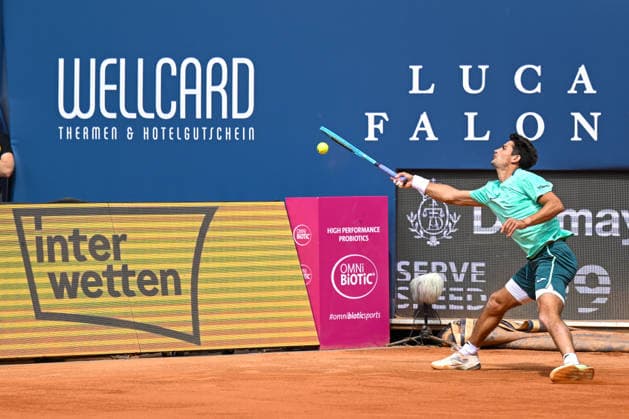 TENNIS - ATP, Tennis Herren Generali Open 2026 KITZBUEHEL,AUSTRIA,23.JUL.26 - TENNIS - ATP World Tour, Generali Open. Image shows Mariano Navone (ARG).  GEPAxpictures xDanielxSchoenherr