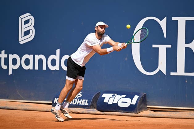 TENNIS - ATP, Tennis Herren Generali Open 2026 KITZBUEHEL,AUSTRIA,23.JUL.26 - TENNIS - ATP World Tour, Generali Open. Image shows Quentin Halys (FRA).  GEPAxpictures xDanielxSchoenherr