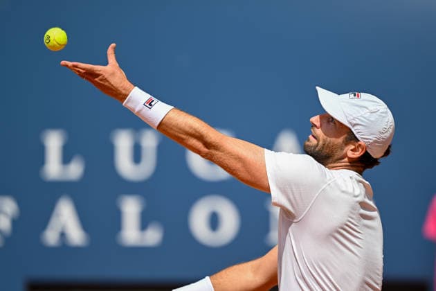 TENNIS - ATP, Tennis Herren Generali Open 2026 KITZBUEHEL,AUSTRIA,23.JUL.26 - TENNIS - ATP World Tour, Generali Open. Image shows Quentin Halys (FRA).  GEPAxpictures xDanielxSchoenherr