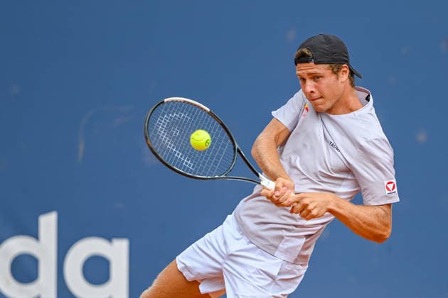 TENNIS - ATP, Tennis Herren Generali Open 2026 KITZBUEHEL,AUSTRIA,23.JUL.26 - TENNIS - ATP World Tour, Generali Open. Image shows Joel Schwaerzler (AUT).  GEPAxpictures xDanielxSchoenherr