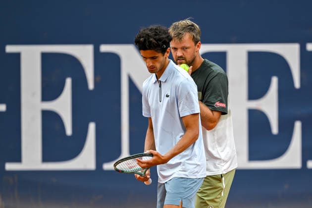 TENNIS - ATP, Tennis Herren Generali Open 2026 KITZBUEHEL,AUSTRIA,23.JUL.26 - TENNIS - ATP World Tour, Generali Open. Image shows Pierre Hugues Herbert (FRA) and Kevin Krawietz (GER).  GEPAxpictures xDanielxSchoenherr